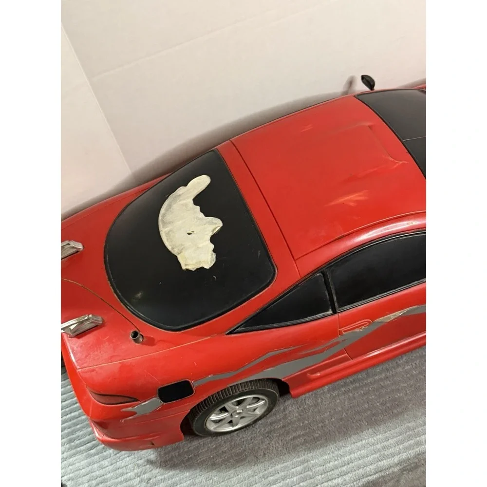 Rare Columbia Fast Fire Pro Speed R/C Car 1:6 Scale -Not Tested no remote See